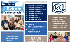 Centrum Kształcenia Ustawicznego w Zielonej Górze oferuje bezpłatną szkołę dla dorosłych. Dowiedz się, ile trwa liceum zaoczne i jakie kierunki są dostępne.